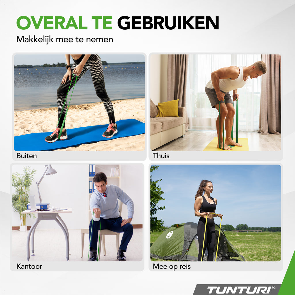 Tunturi Power Band Light Yellow afbeelding 7