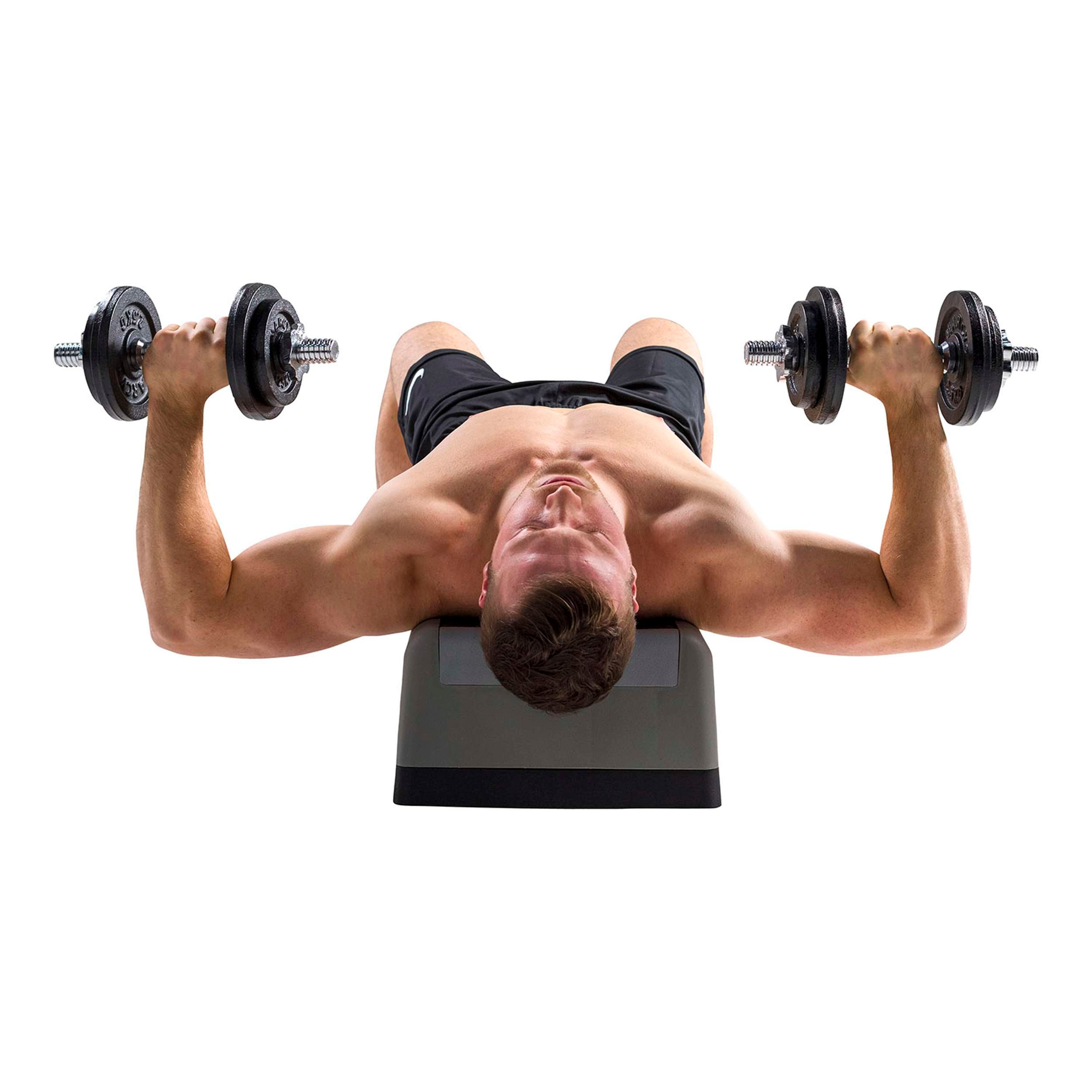 Tunturi Dumbbellset 20kg with 2 Bars Screw afbeelding 2