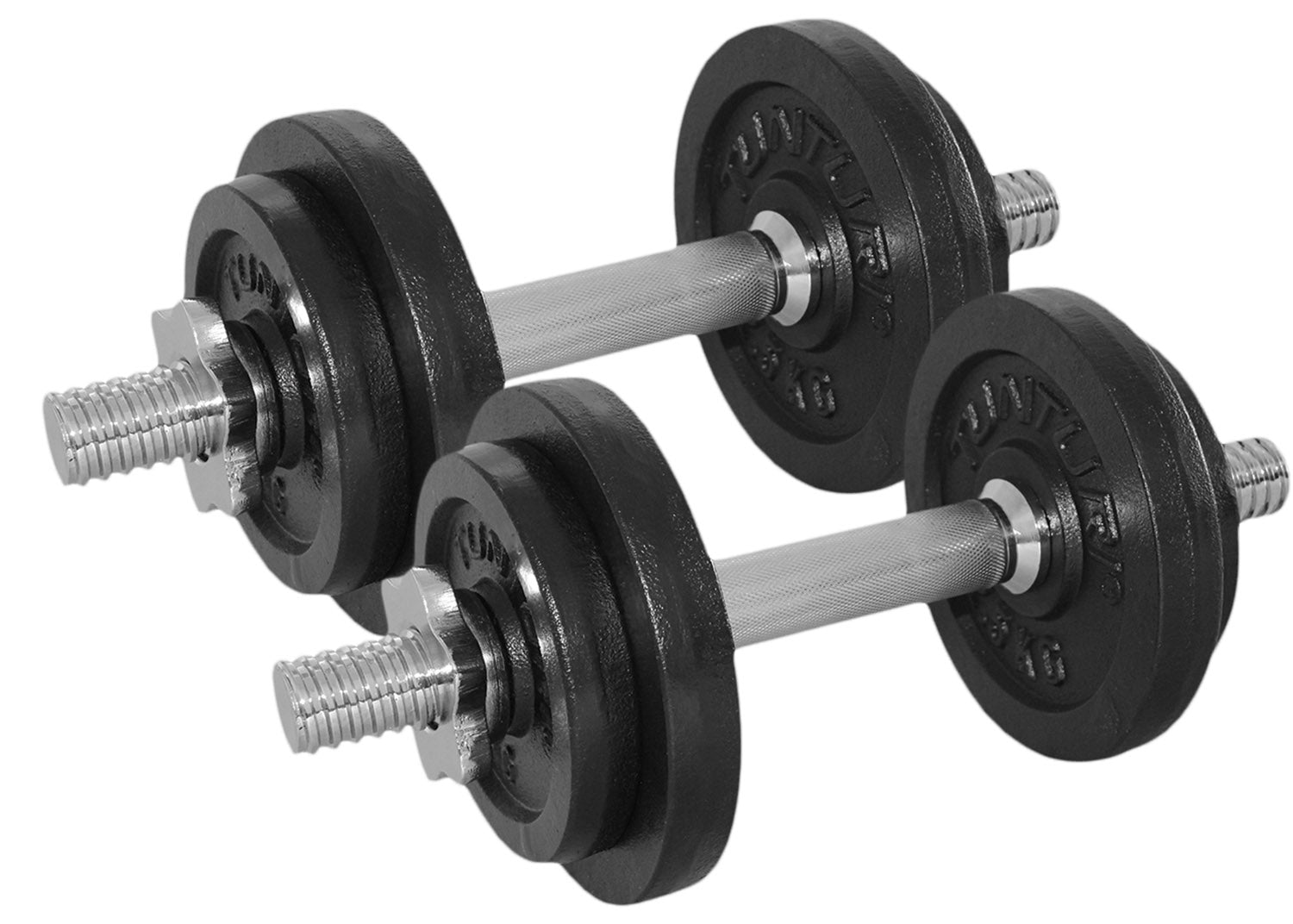 Tunturi Dumbbellset 20kg with 2 Bars Screw
