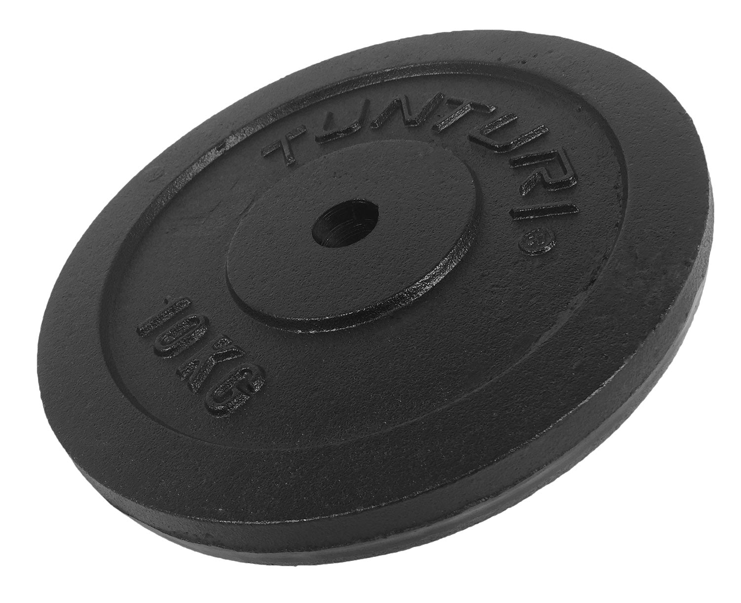 Tunturi Plate Black 10.0kg - Single