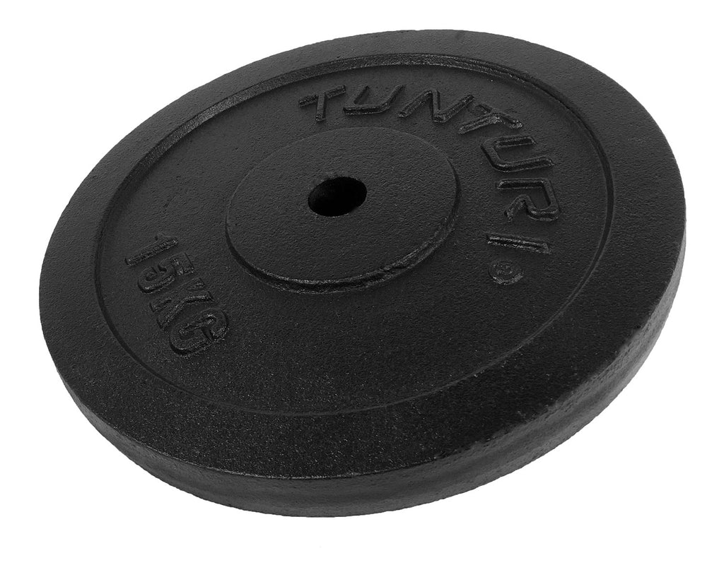 Tunturi Plate Black 15.0kg - Single