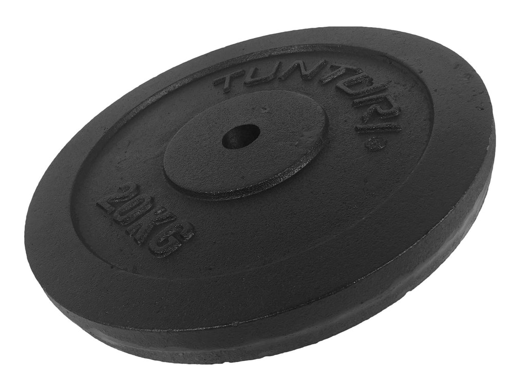 Tunturi Plate Black 20.0kg - Single