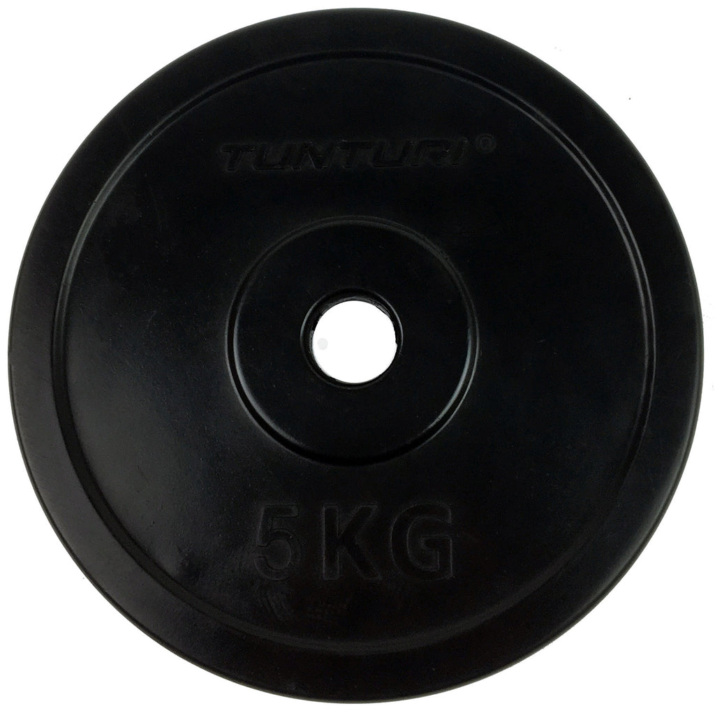 Tunturi Rubber Plate 5.0kg - Single