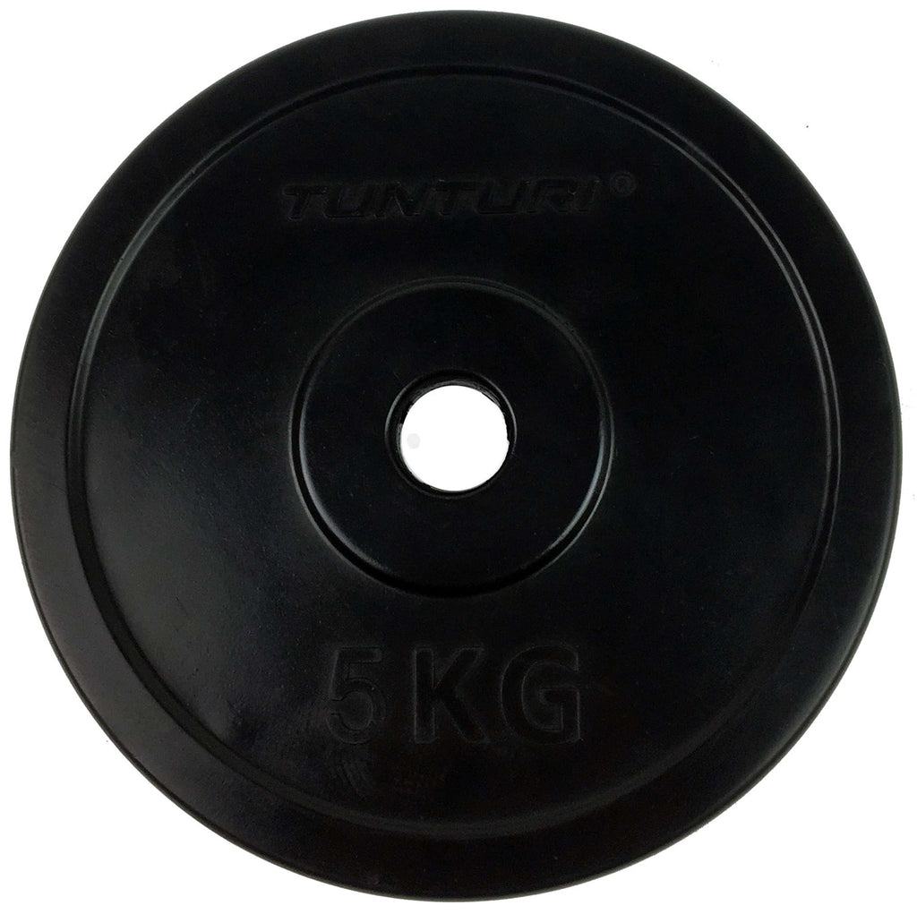Tunturi Rubber Plate 5.0kg - Single