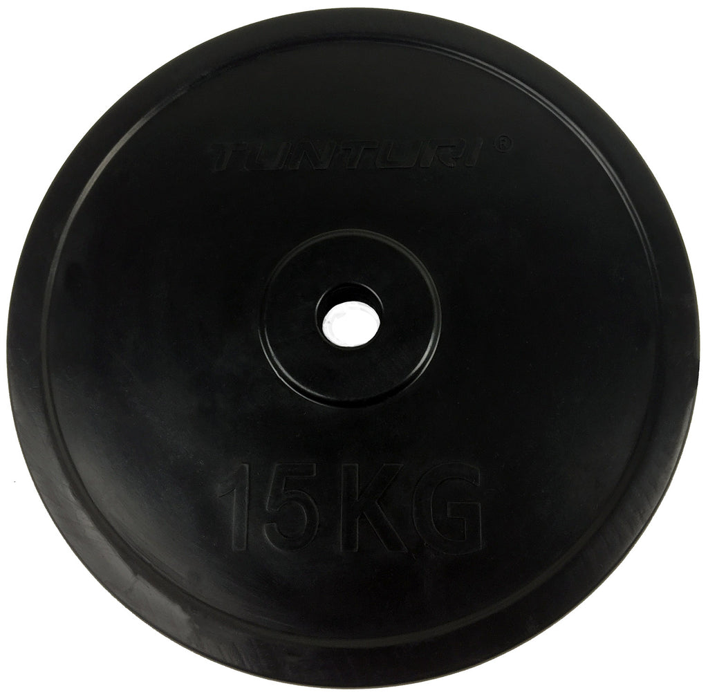 Tunturi Rubber Plate 15.0kg - Single