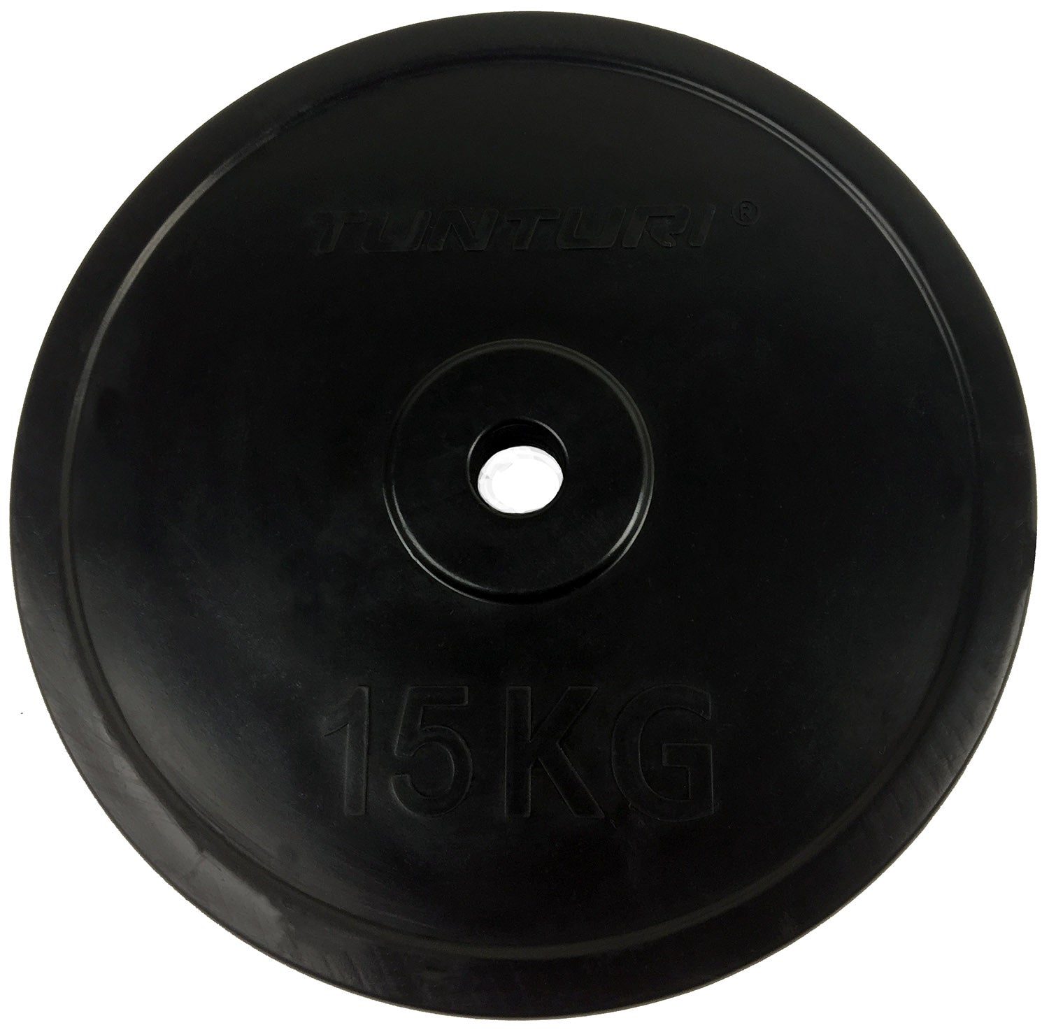 Tunturi Rubber Plate 15.0kg - Single