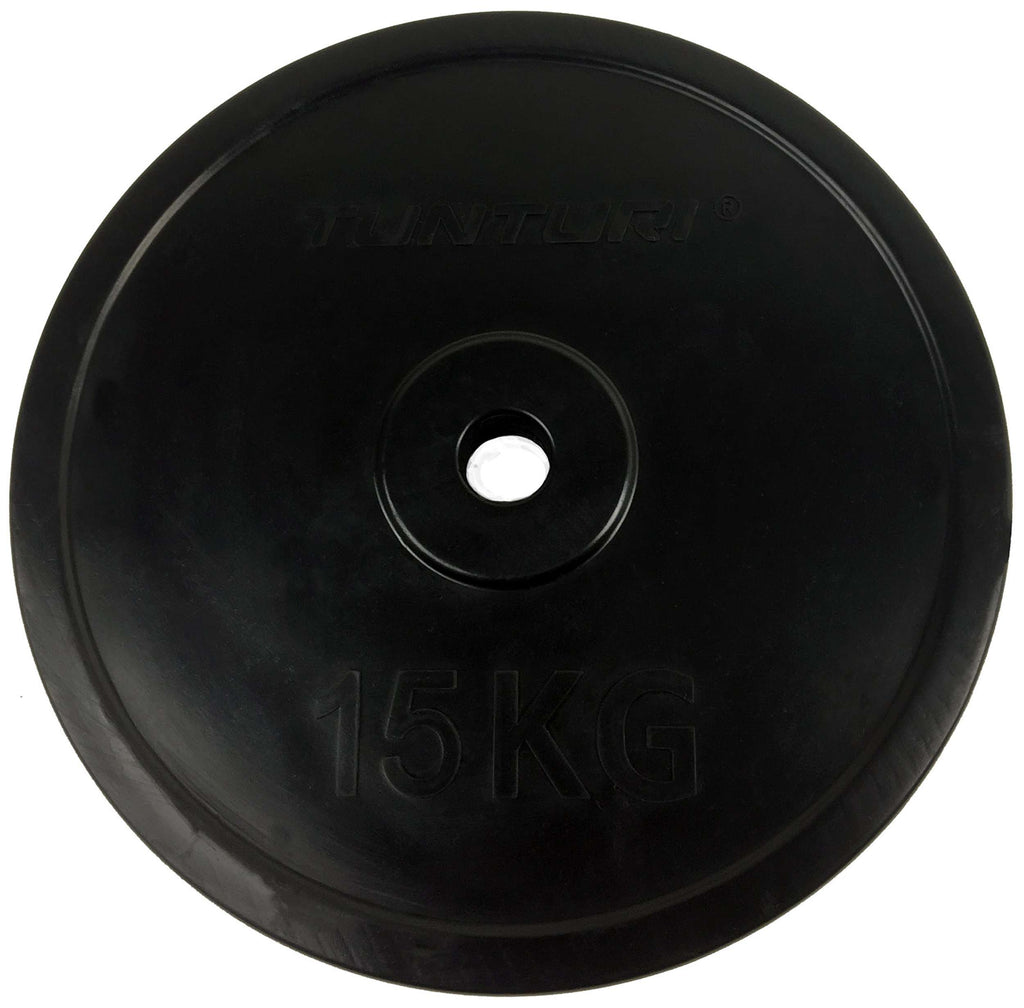 Tunturi Rubber Plate 15.0kg - Single