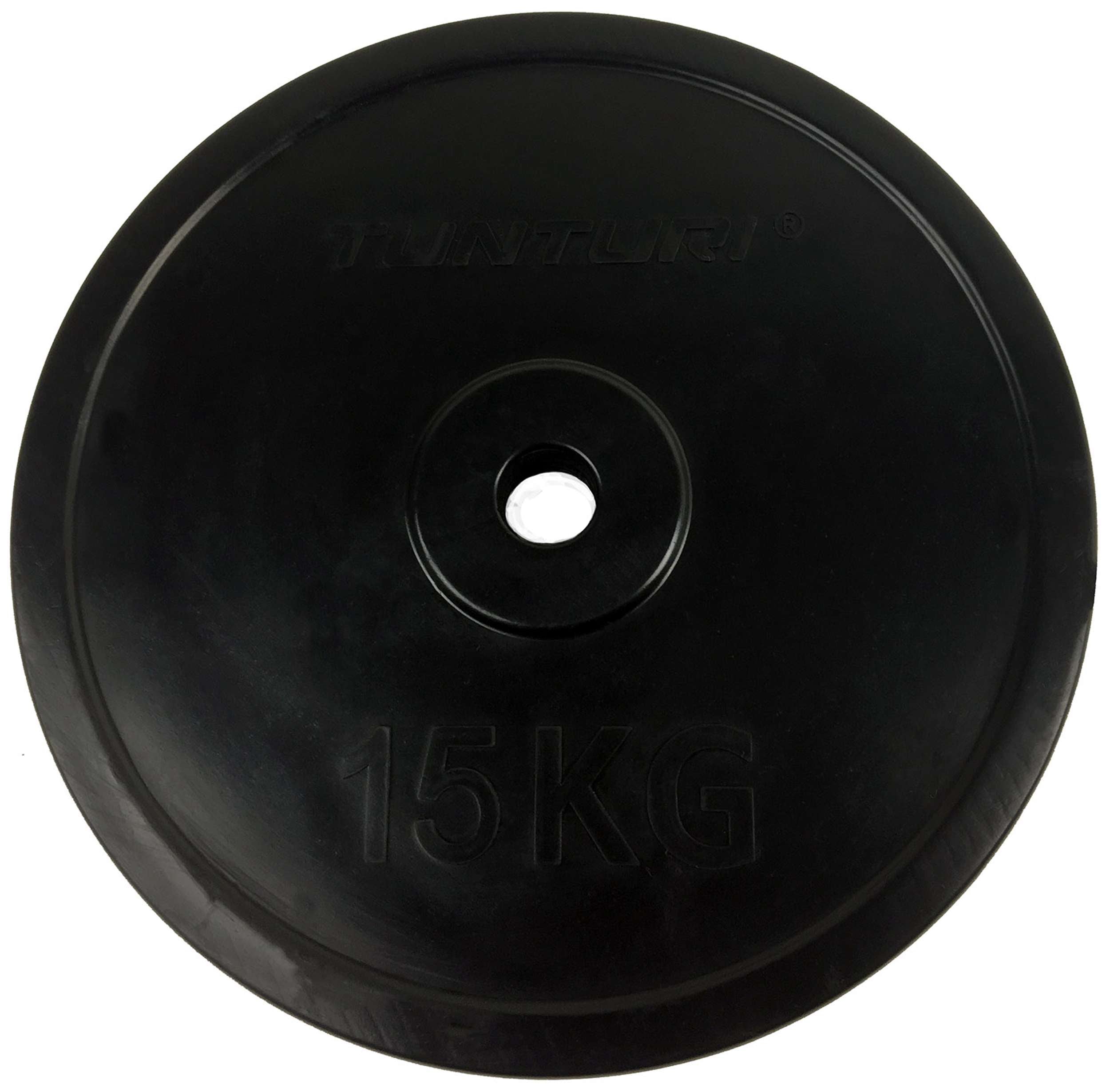 Tunturi Rubber Plate 15.0kg - Single