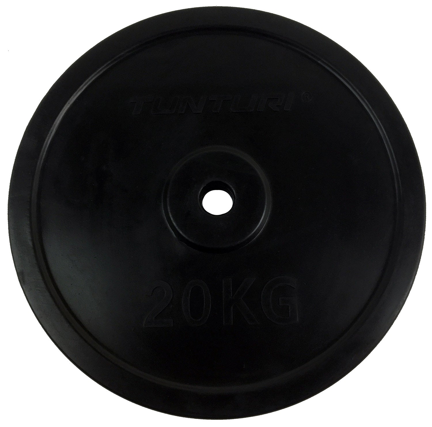 Tunturi Rubber Plate 20.0kg - Single