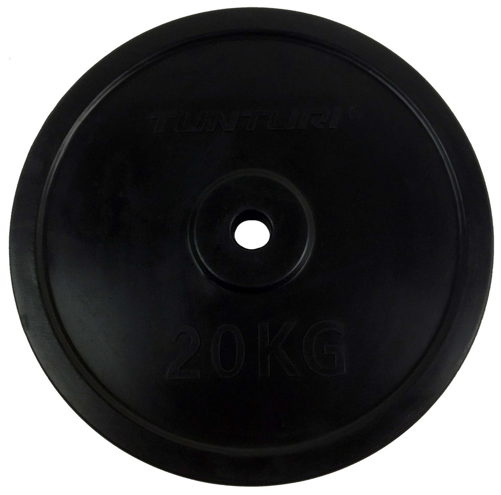 Tunturi Rubber Plate 20.0kg - Single