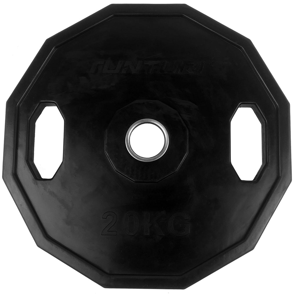 Tunturi Olympic Rubber Plate 20.0kg - Single