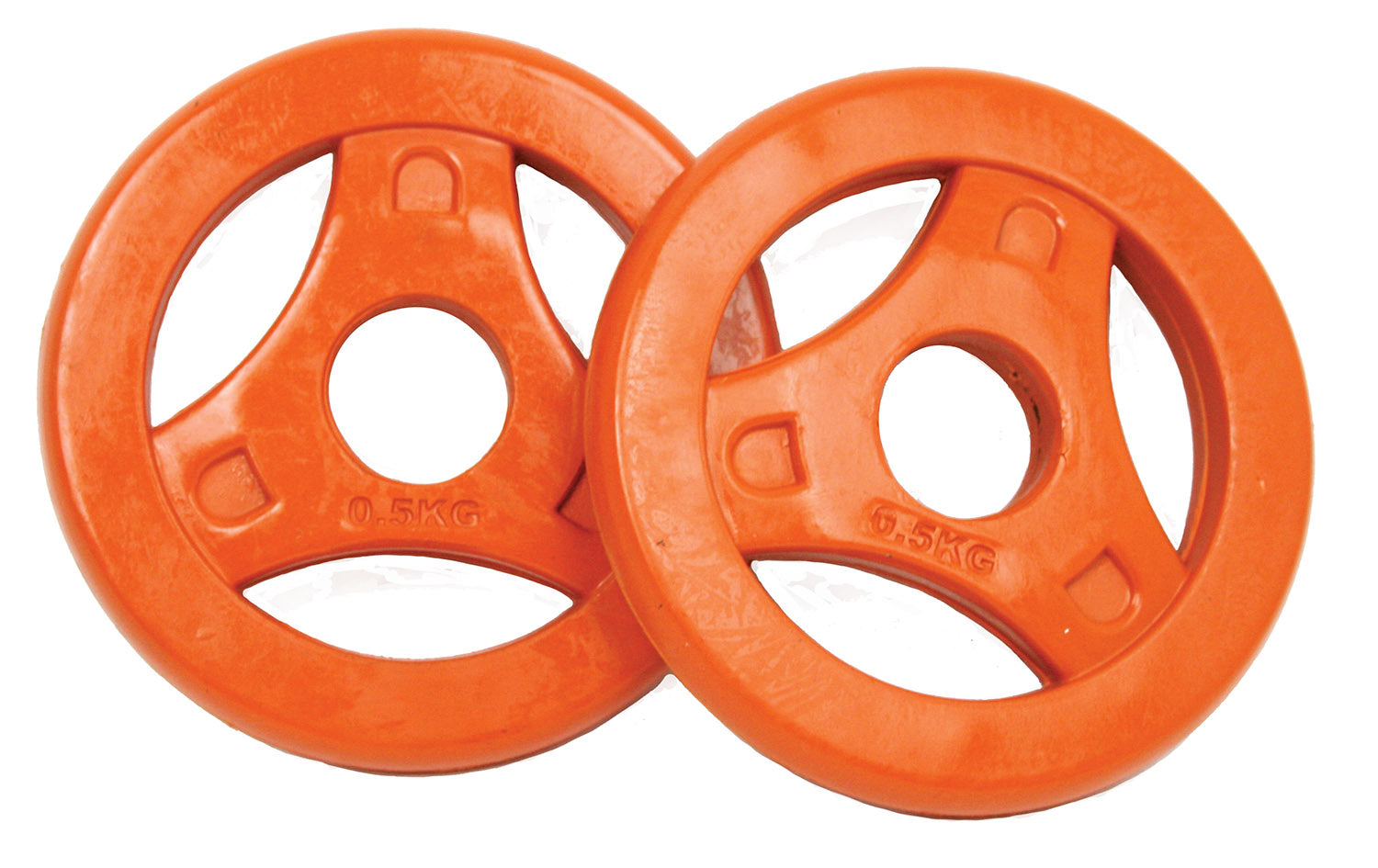 Tunturi Aerobic Plates Rubber 0.5kg - Pair