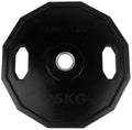 Tunturi Olympic Rubber Plate 25.0kg - Single