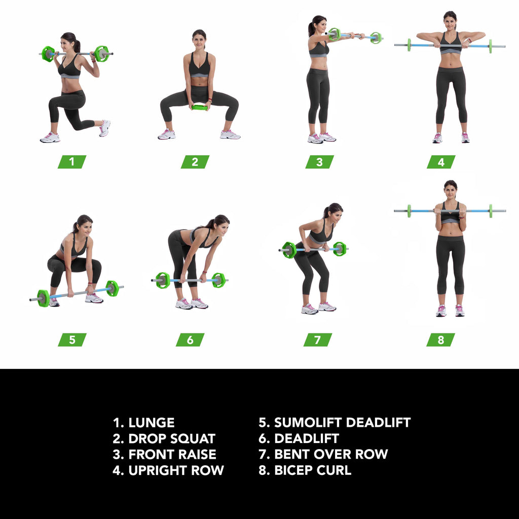 Tunturi Aerobic Pump Set 20 kg afbeelding 8