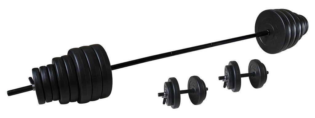 Tunturi Vinyl Barbell/Dumbbell Set 50Kg (1/2)