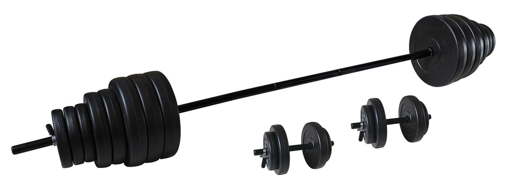 Tunturi Vinyl Barbell/Dumbbell Set 50Kg (1/2)