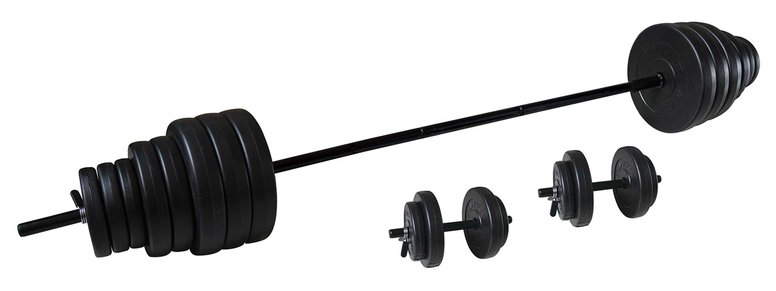 Tunturi Vinyl Barbell/Dumbbell Set 50Kg (1/2)