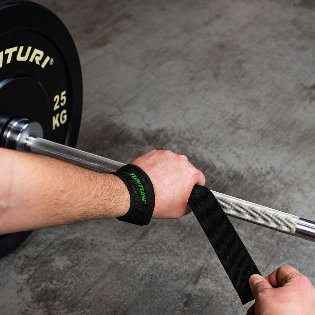 Tunturi Padded Power Lifting Straps afbeelding 2