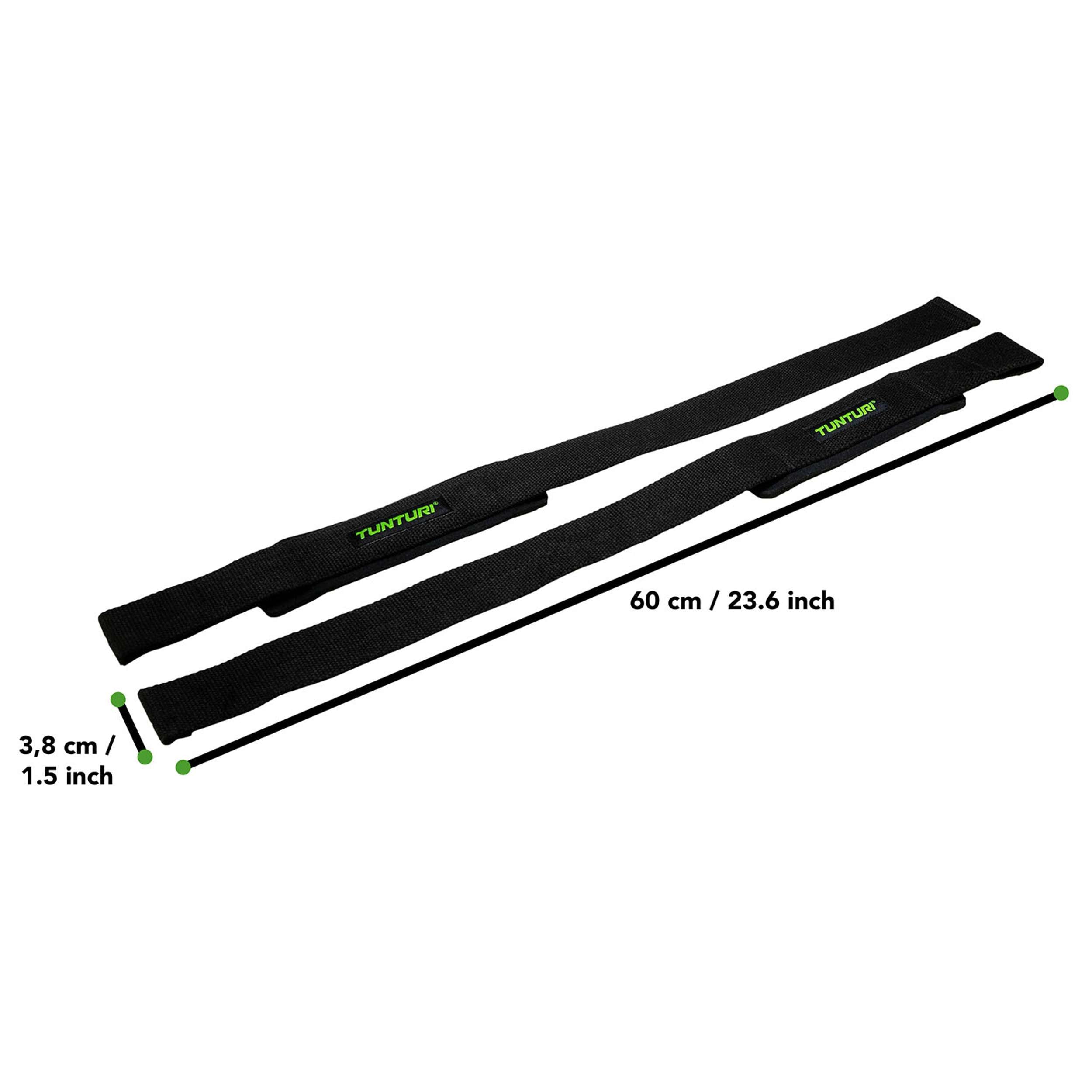 Tunturi Padded Power Lifting Straps afbeelding 4