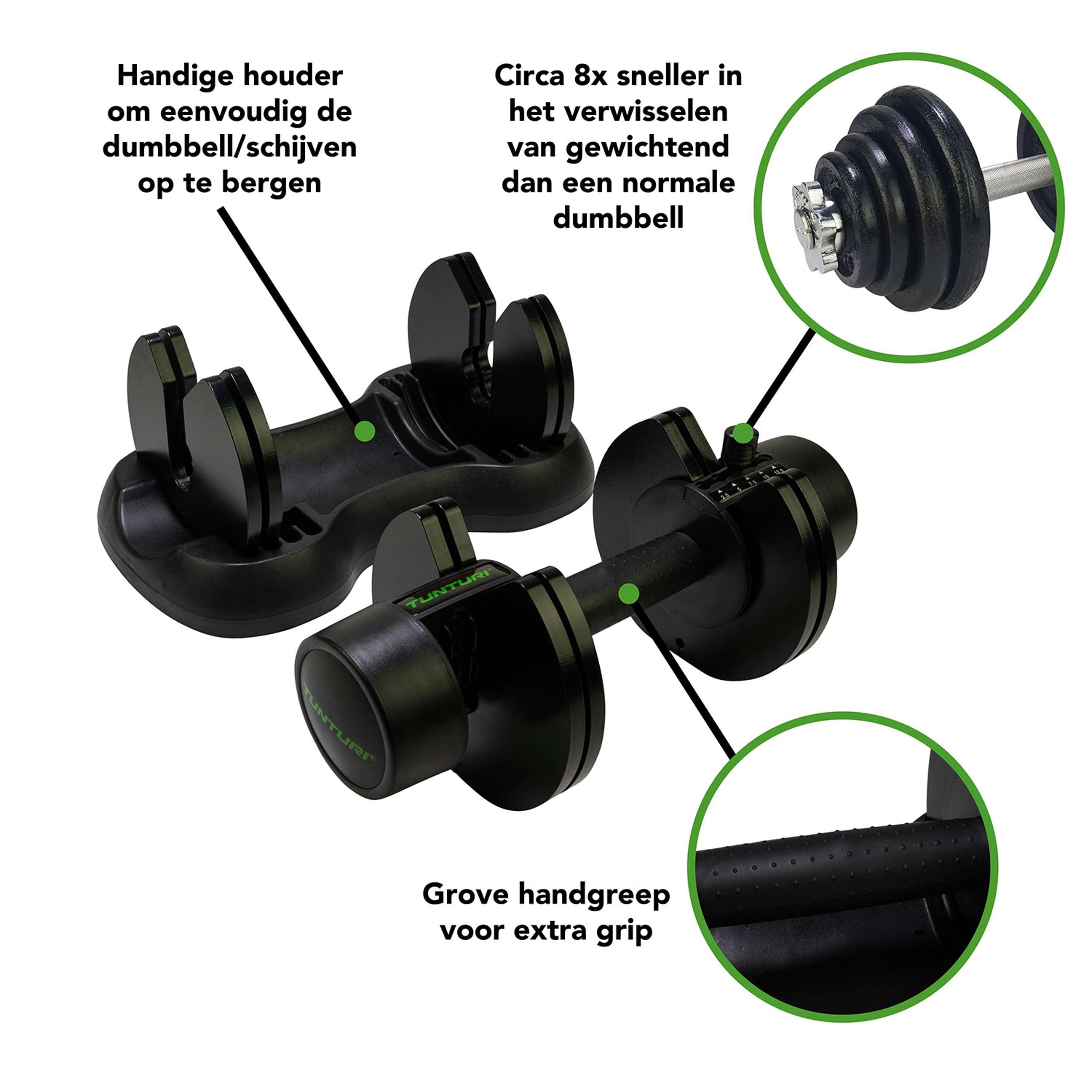 Tunturi Selector Dumbbell 12,5kg afbeelding 4