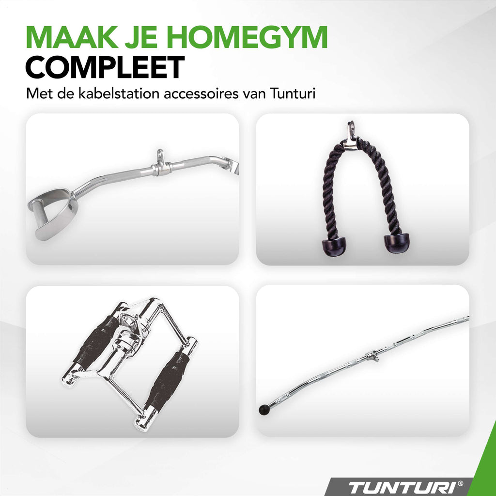 Tunturi Lat Pulldown Bar - 70cm afbeelding 6