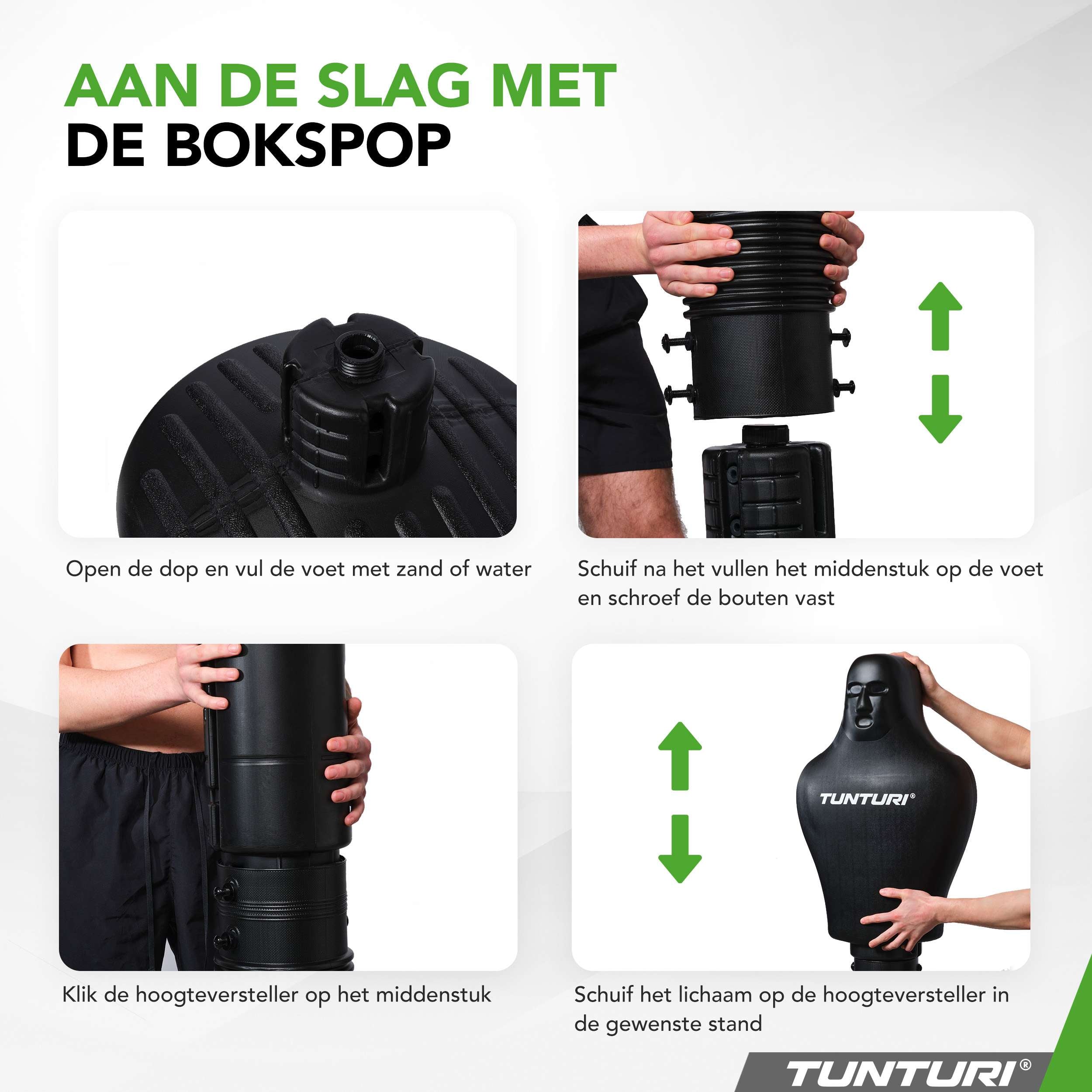 Tunturi Free Stand Boxing Dummy afbeelding 7