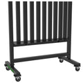 Tunturi Pro Neoprene/Vinyl Dumbbell Rack, Incl. Wheels