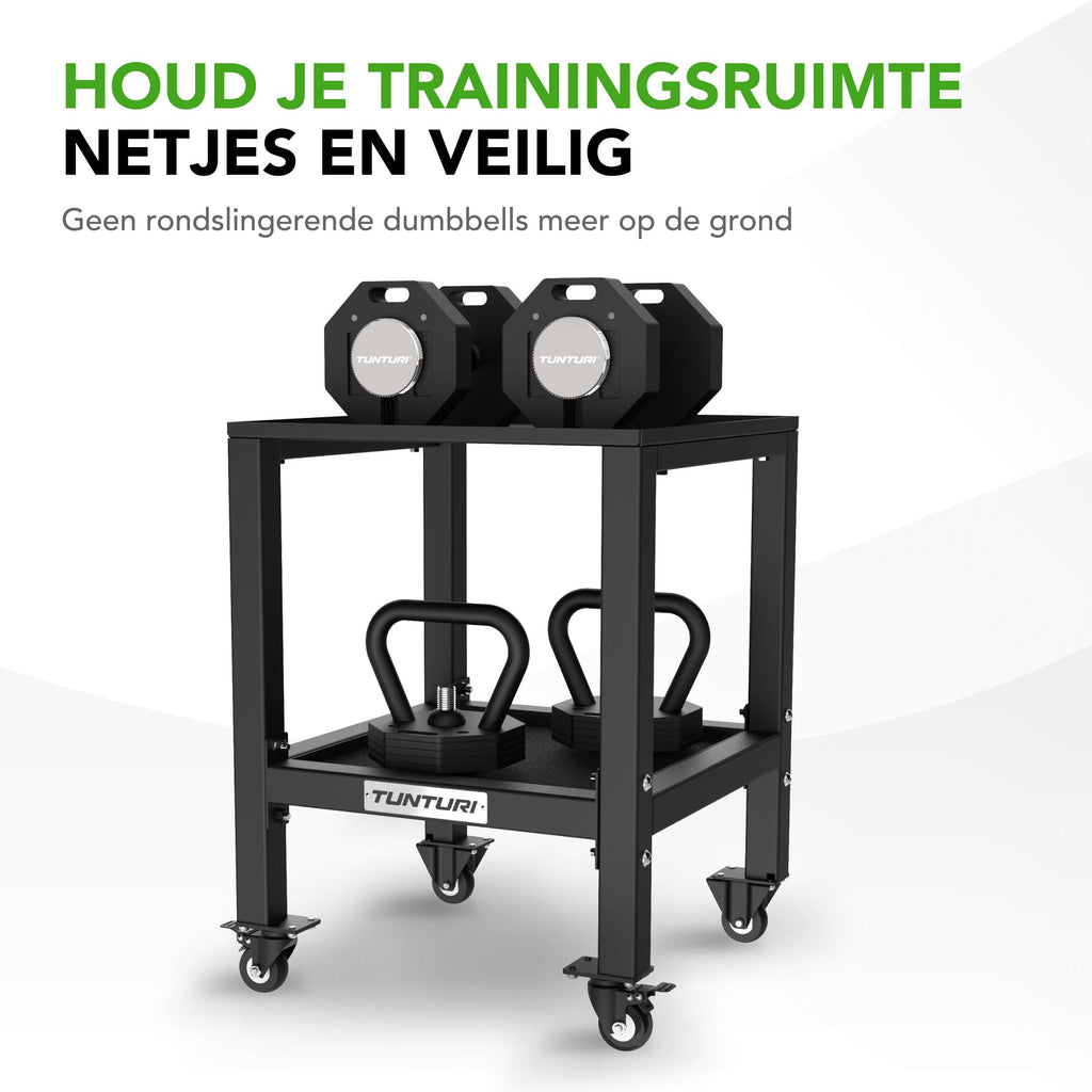Tunturi Rapid Adjustable Dumbbell Stand afbeelding 3