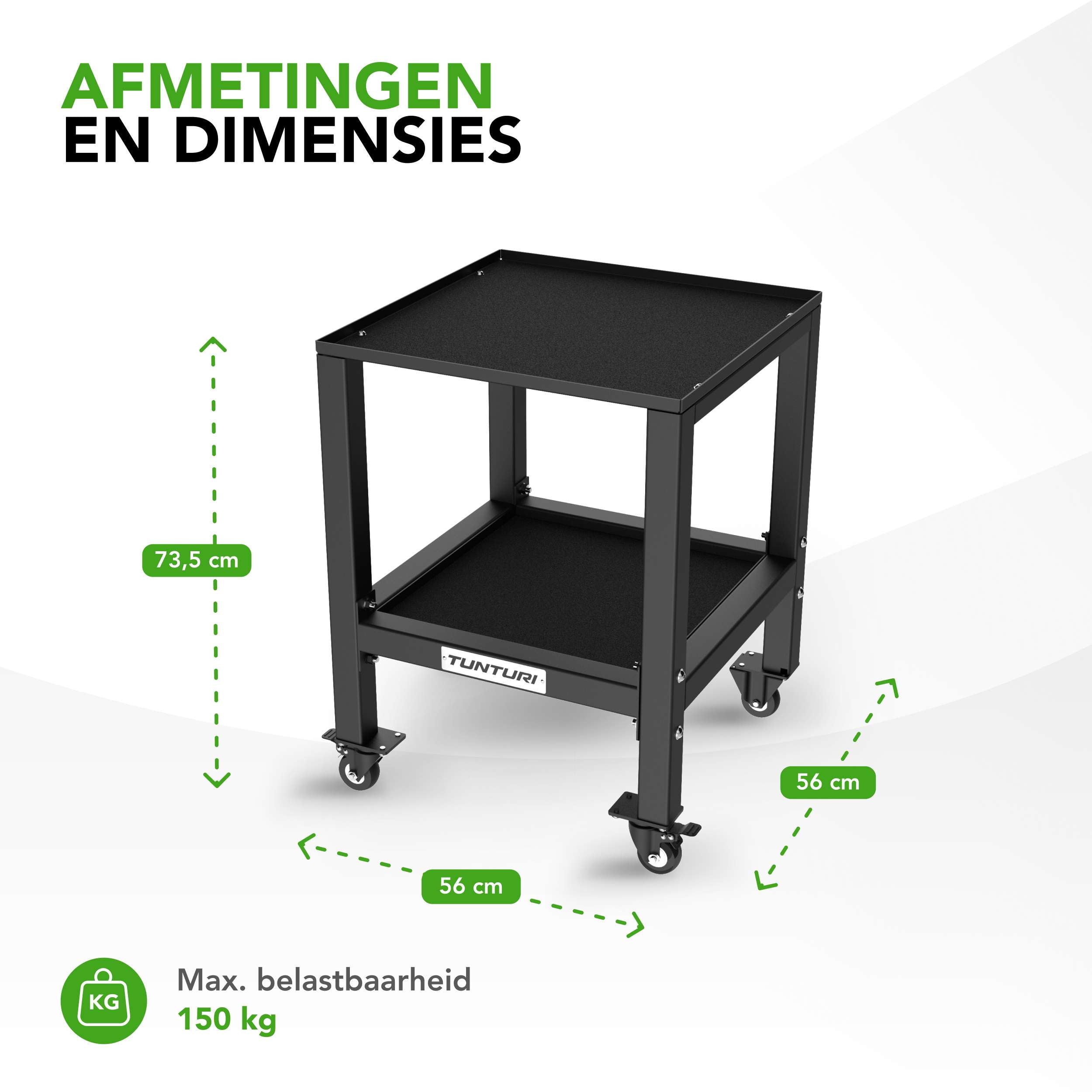 Tunturi Rapid Adjustable Dumbbell Stand afbeelding 4