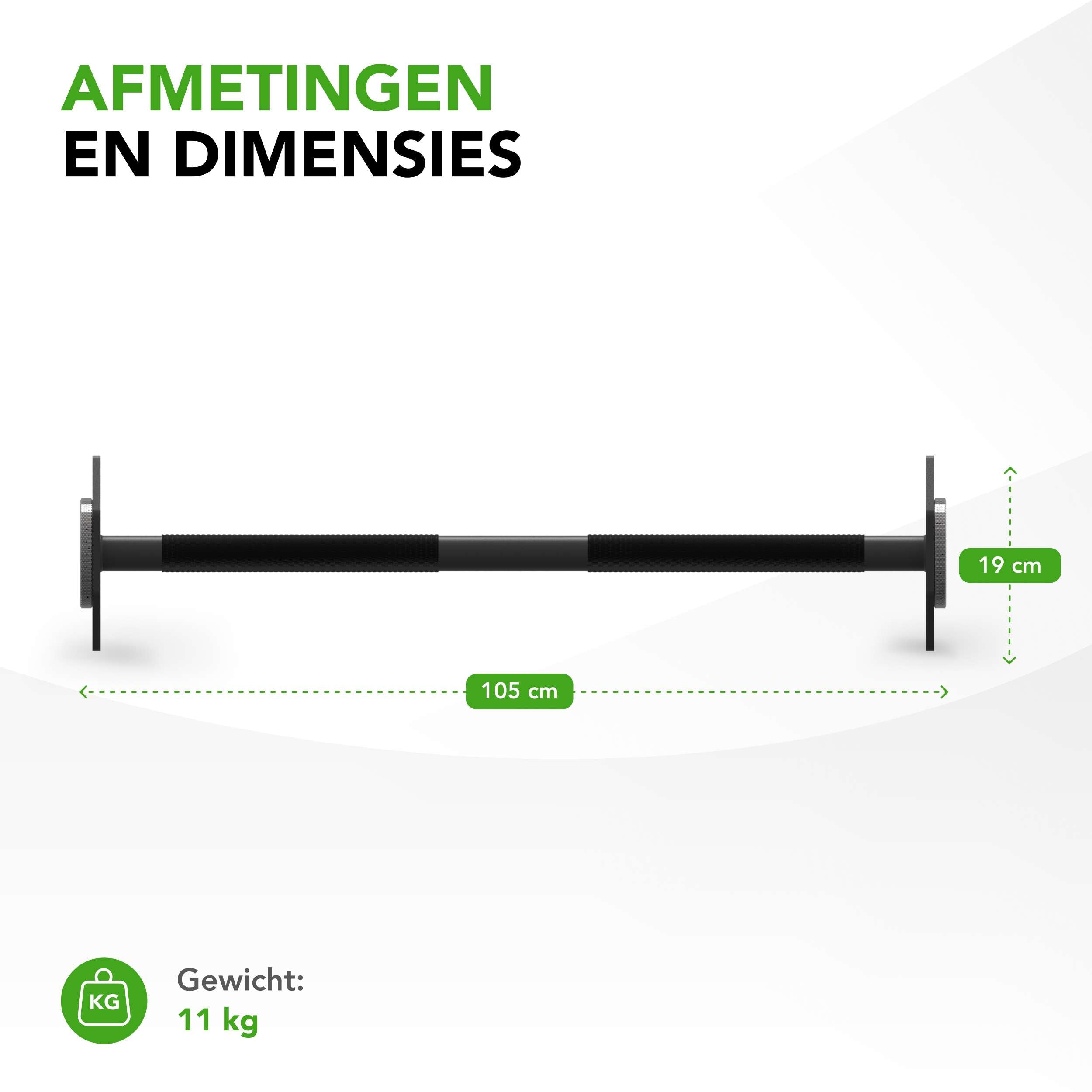 Tunturi Rapid Adjustable Barbell, 11kg afbeelding 5