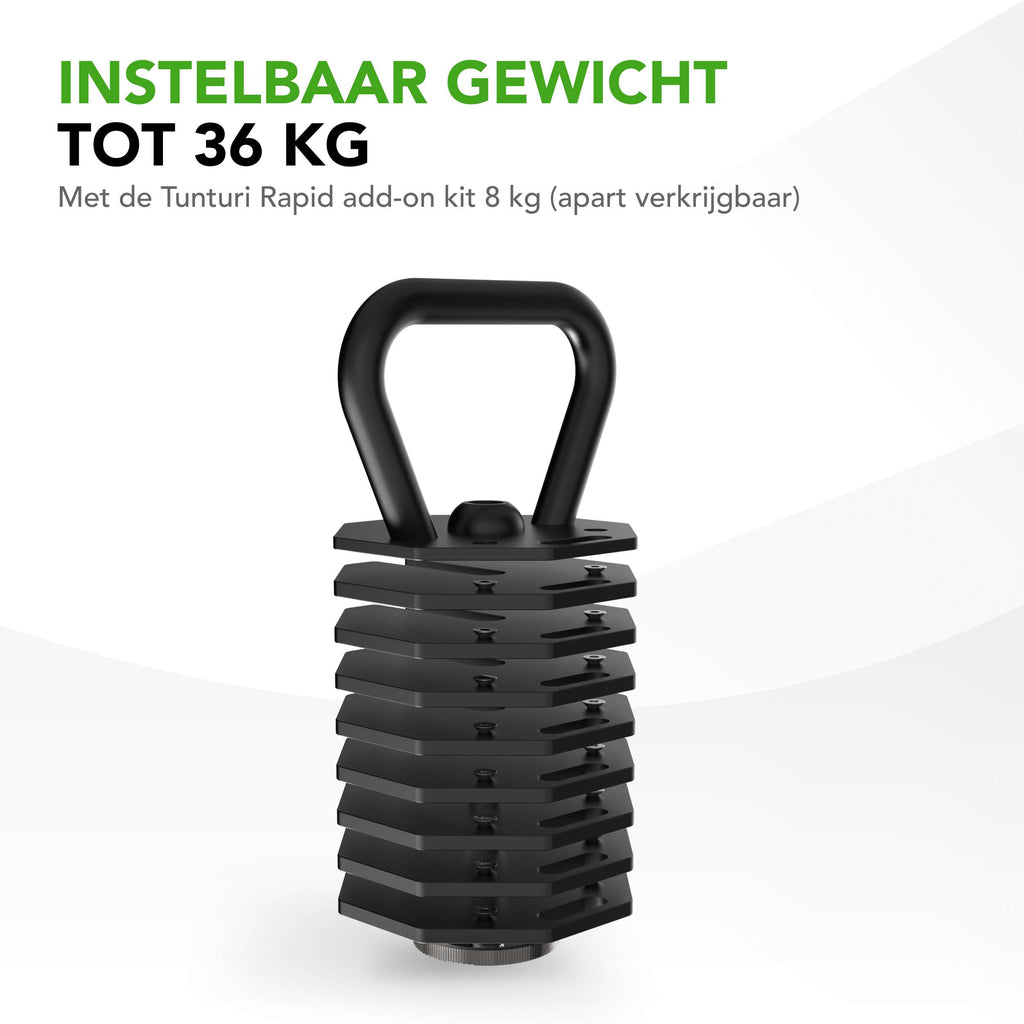 Tunturi Rapid Adjustable Kettlebell Handle, 3,5kg afbeelding 7
