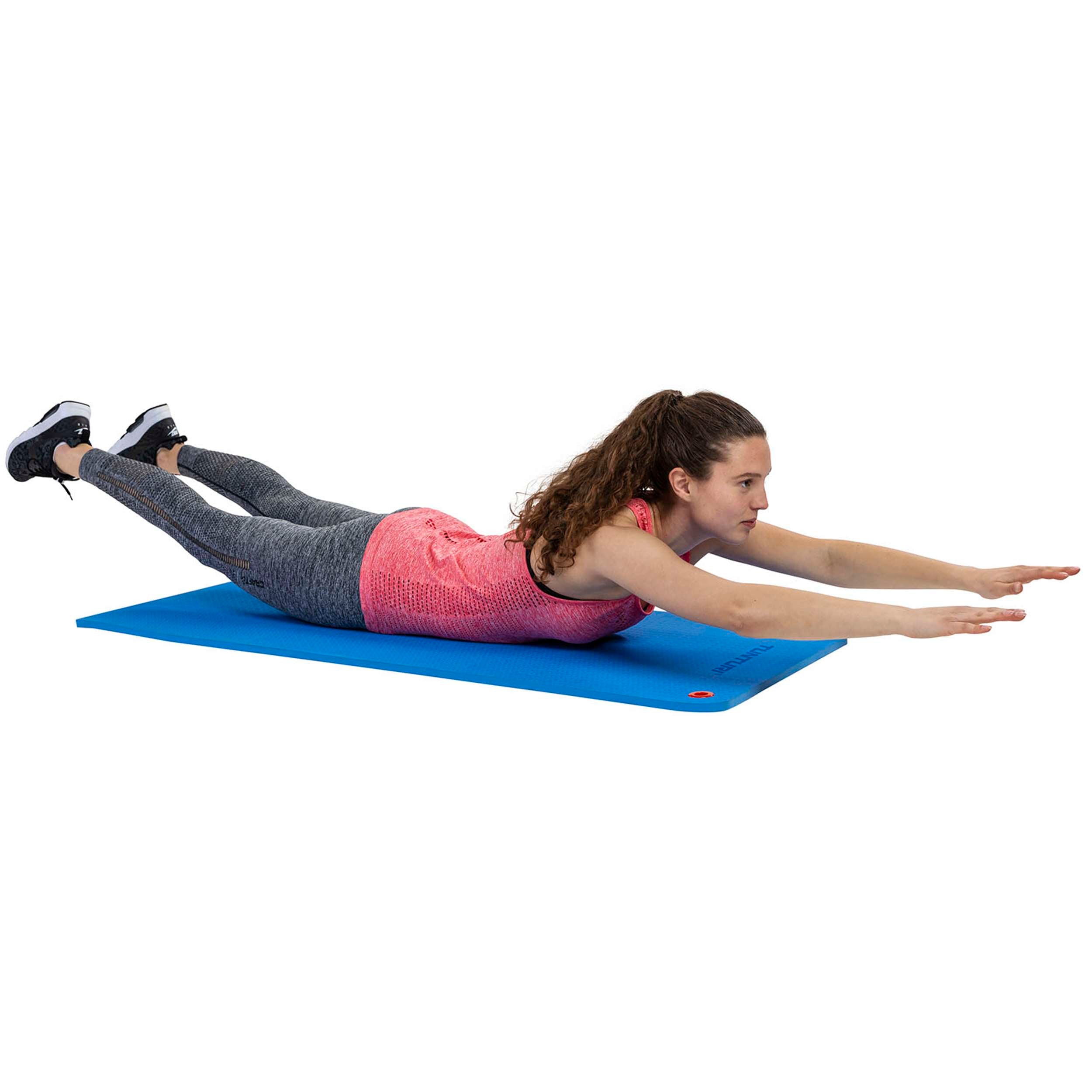 Tunturi Fitnessmat Pro 140cm - Blue afbeelding 5
