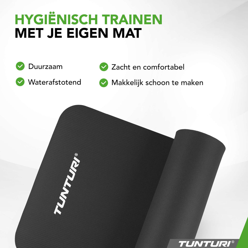 Tunturi Fitnessmat NBR Black afbeelding 4