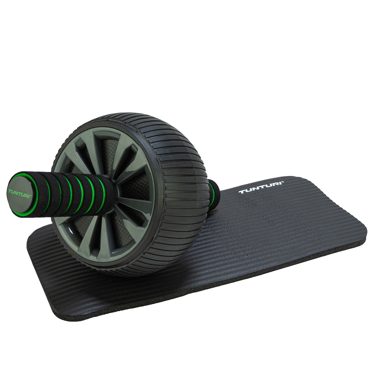 Tunturi Exercise Wheel Deluxe With NBR Knee Pad