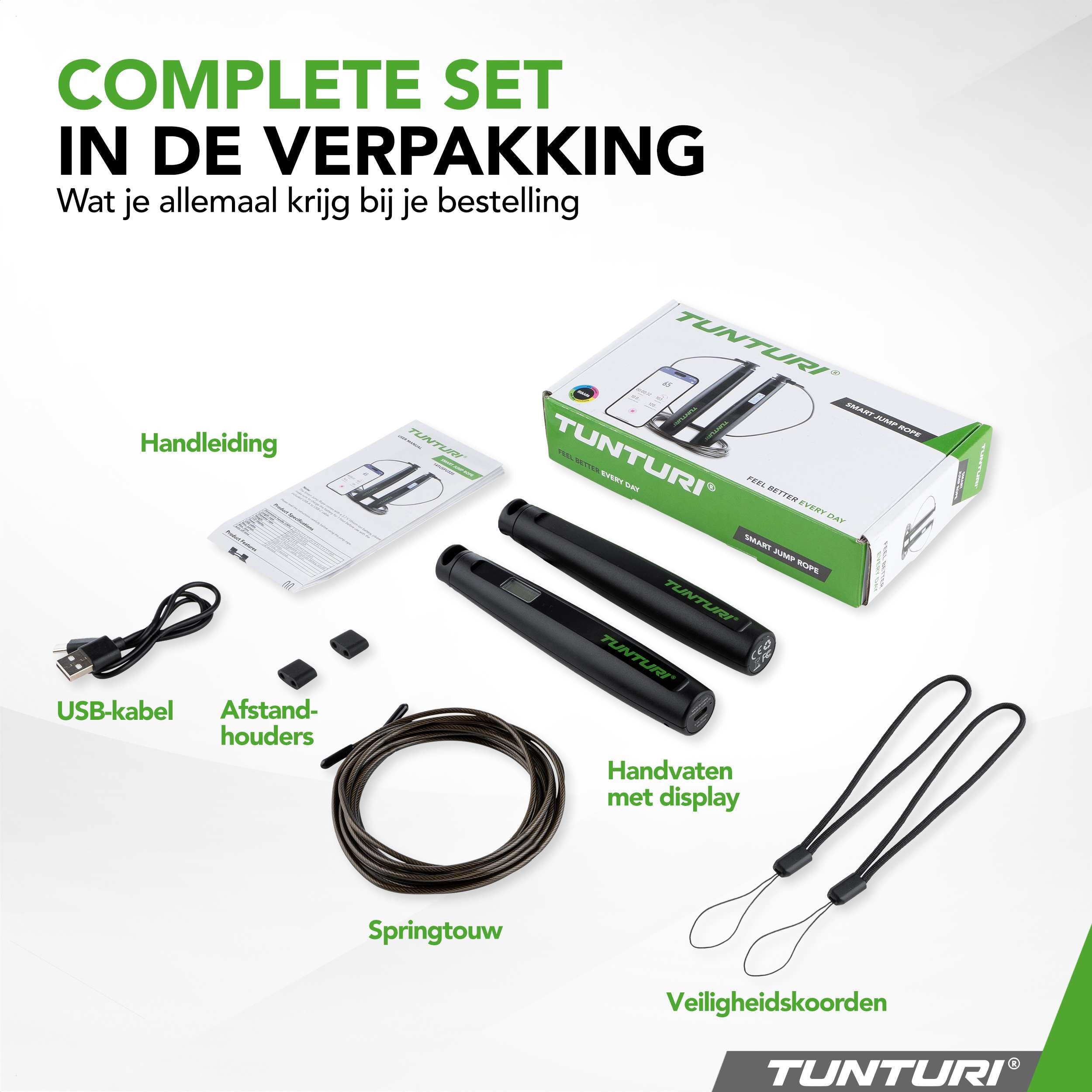 Tunturi Smart Jump Rope With Display And App afbeelding 8