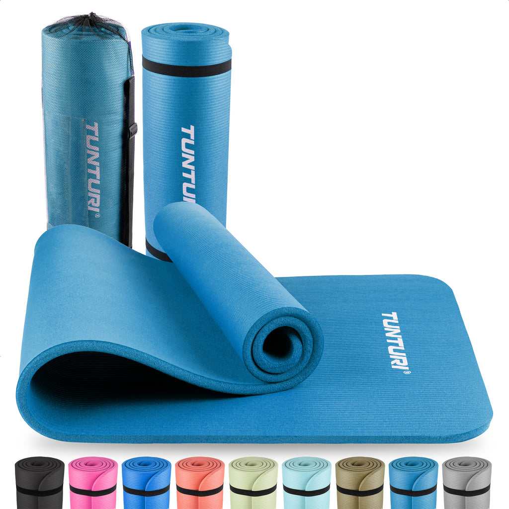 Tunturi Fitnessmat NBR - Petrol Blue