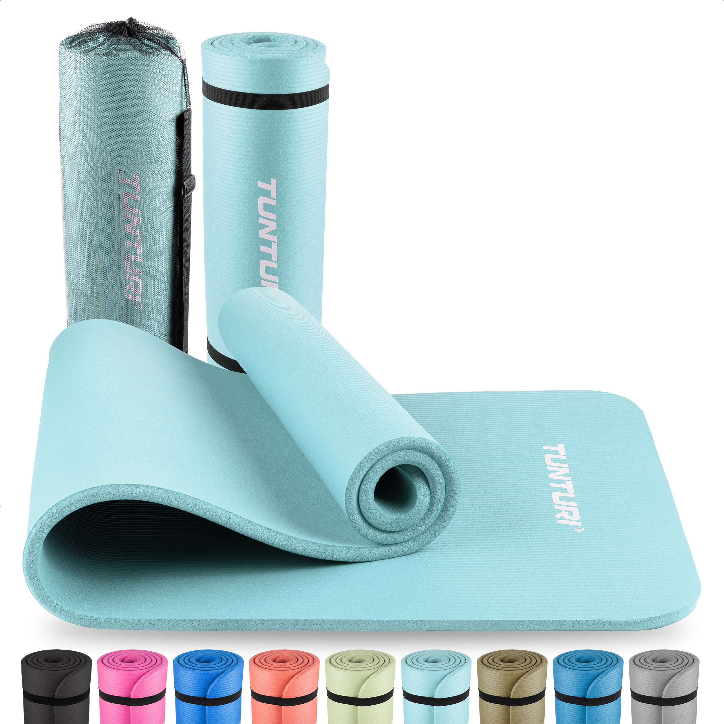 Tunturi Fitnessmat NBR - Light Blue