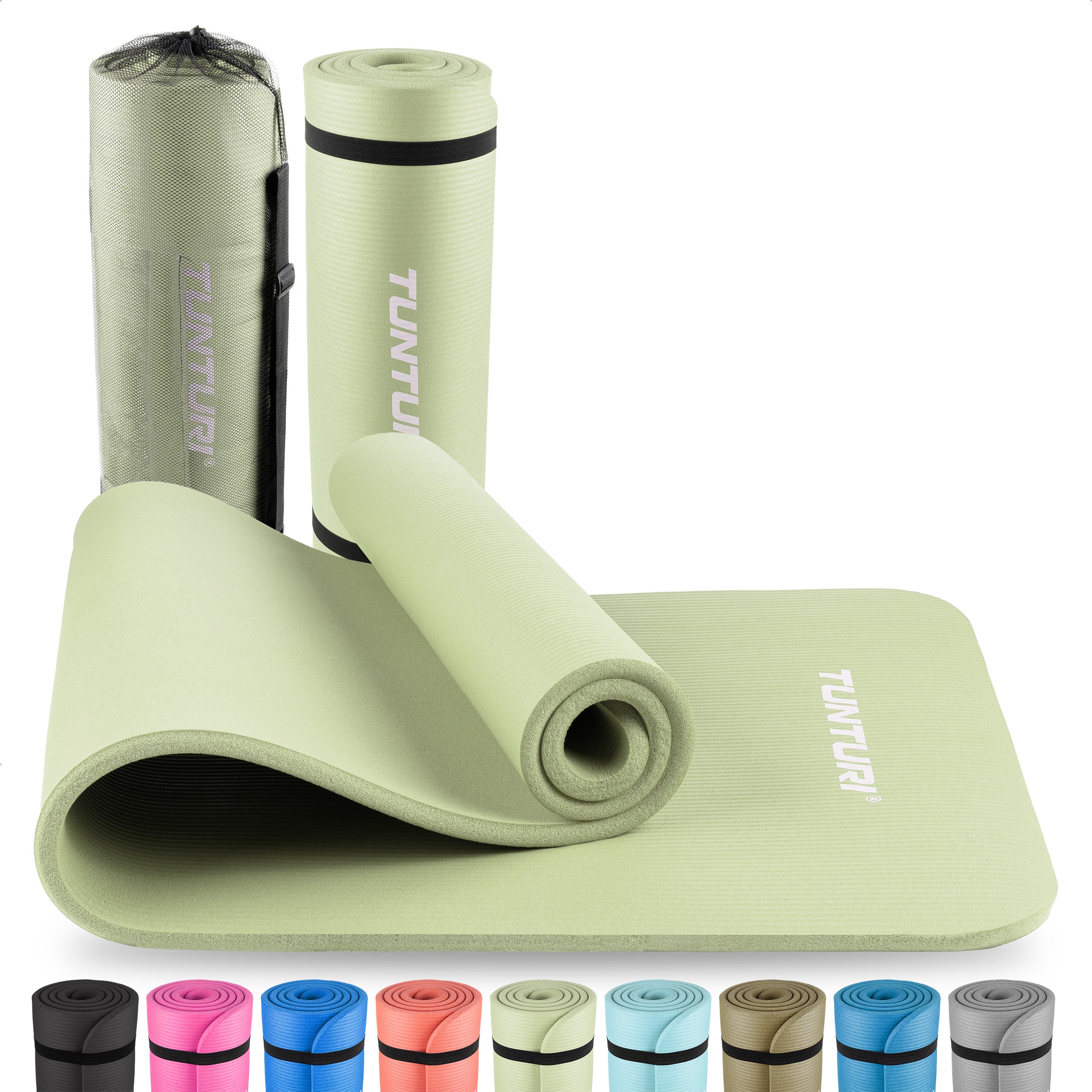 Tunturi Fitnessmat NBR - Mint