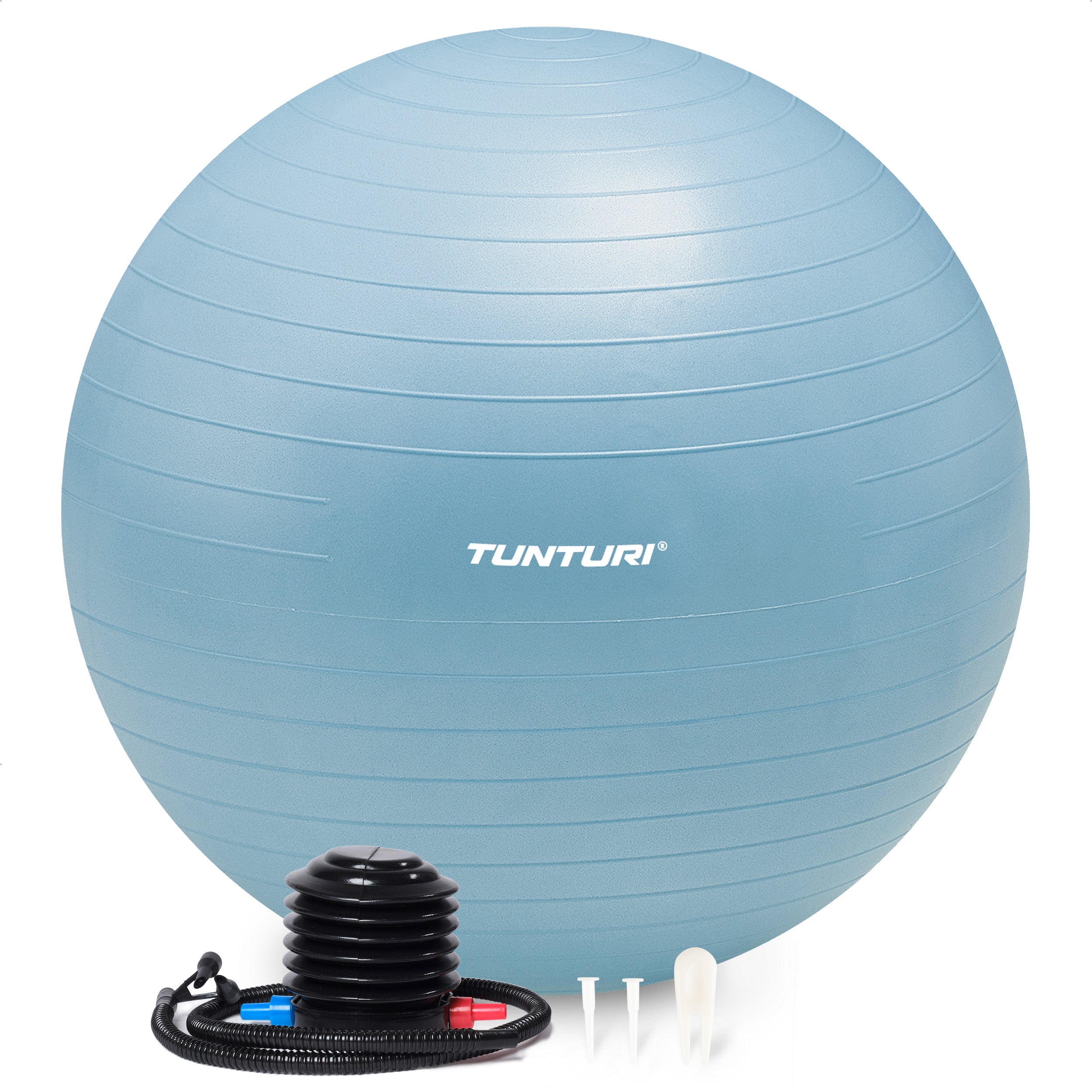 Tunturi Gymball 65cm, Light Blue, Anti Burst