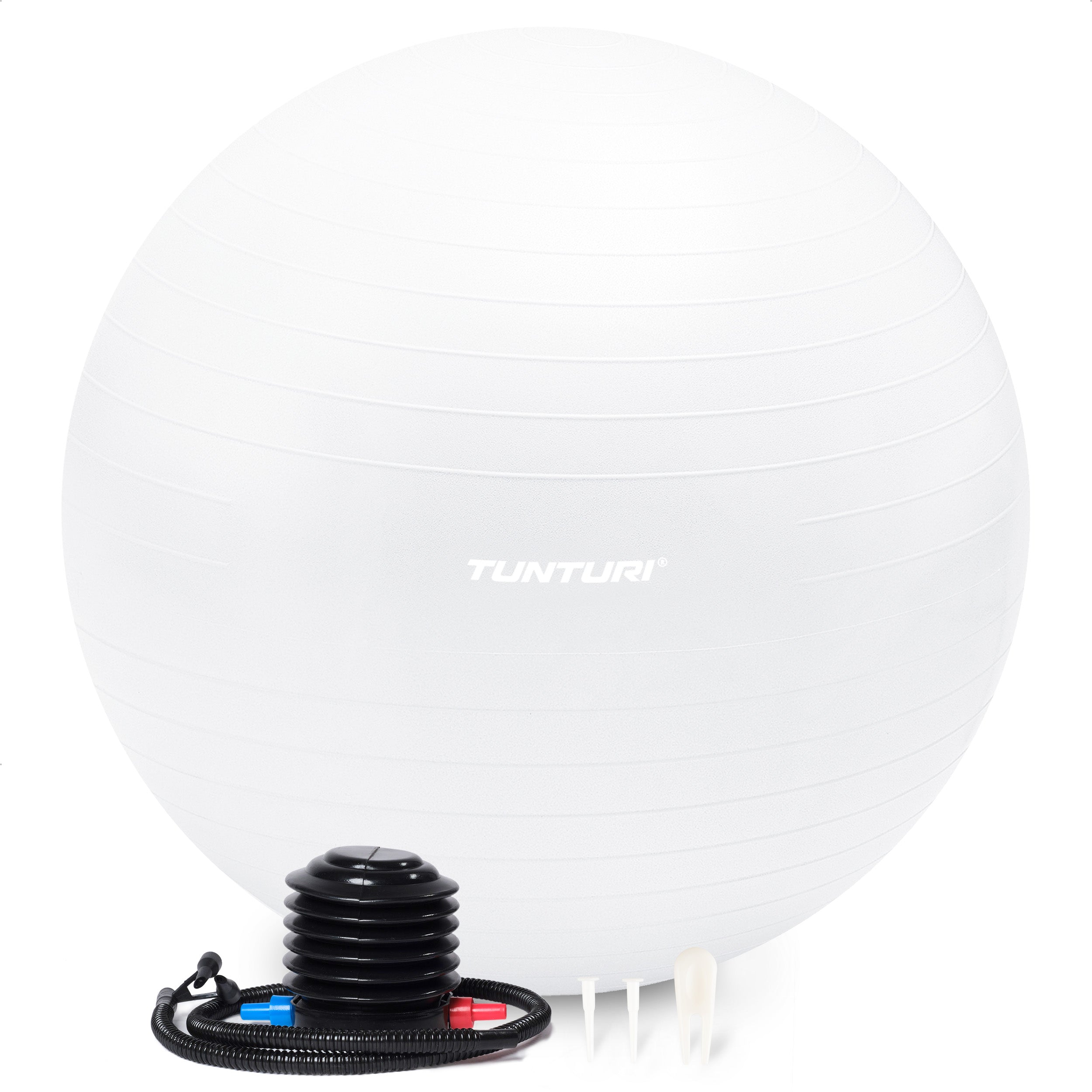 Tunturi Gymball 65cm, Off-white, Anti Burst