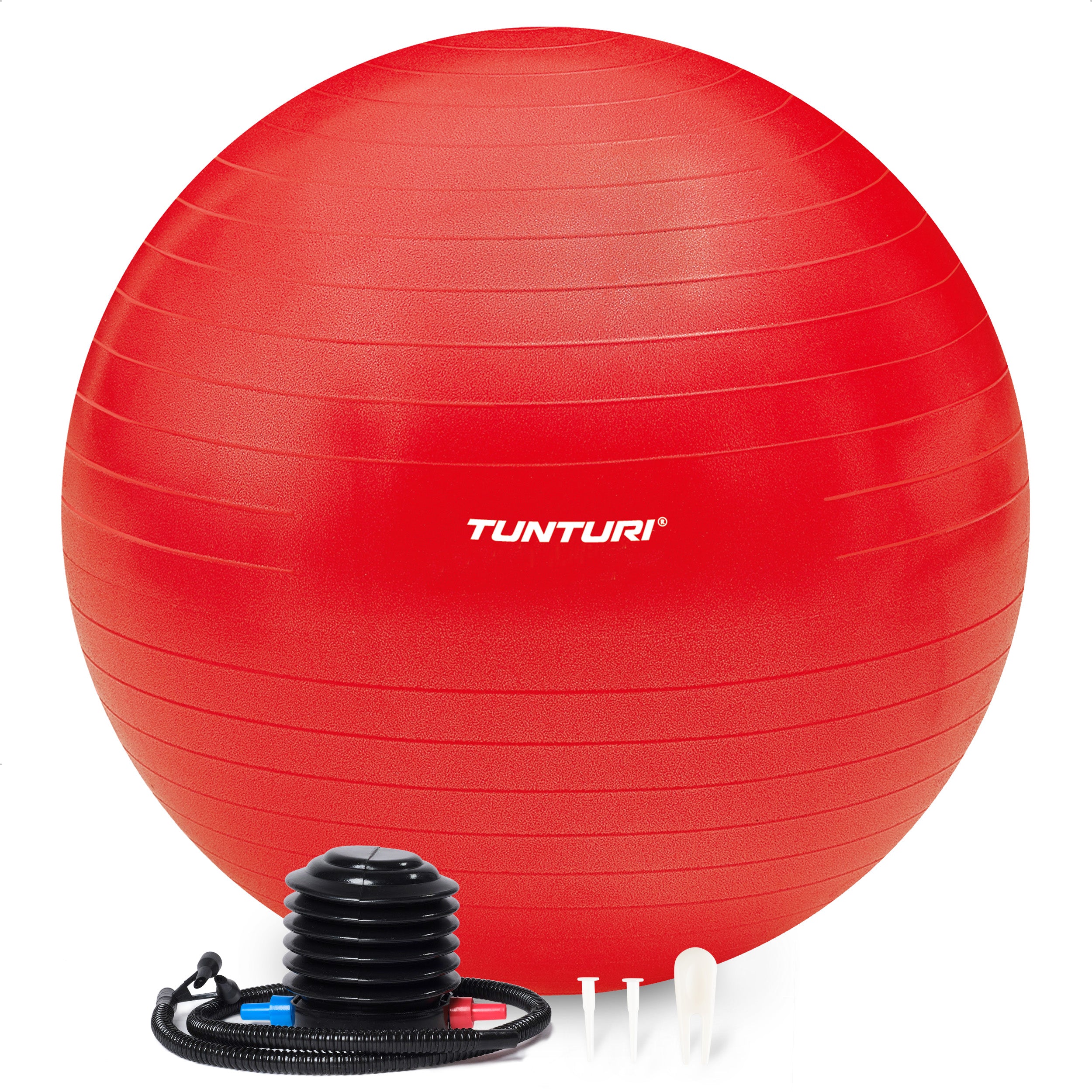 Tunturi Gymball 75cm, Red, Anti Burst