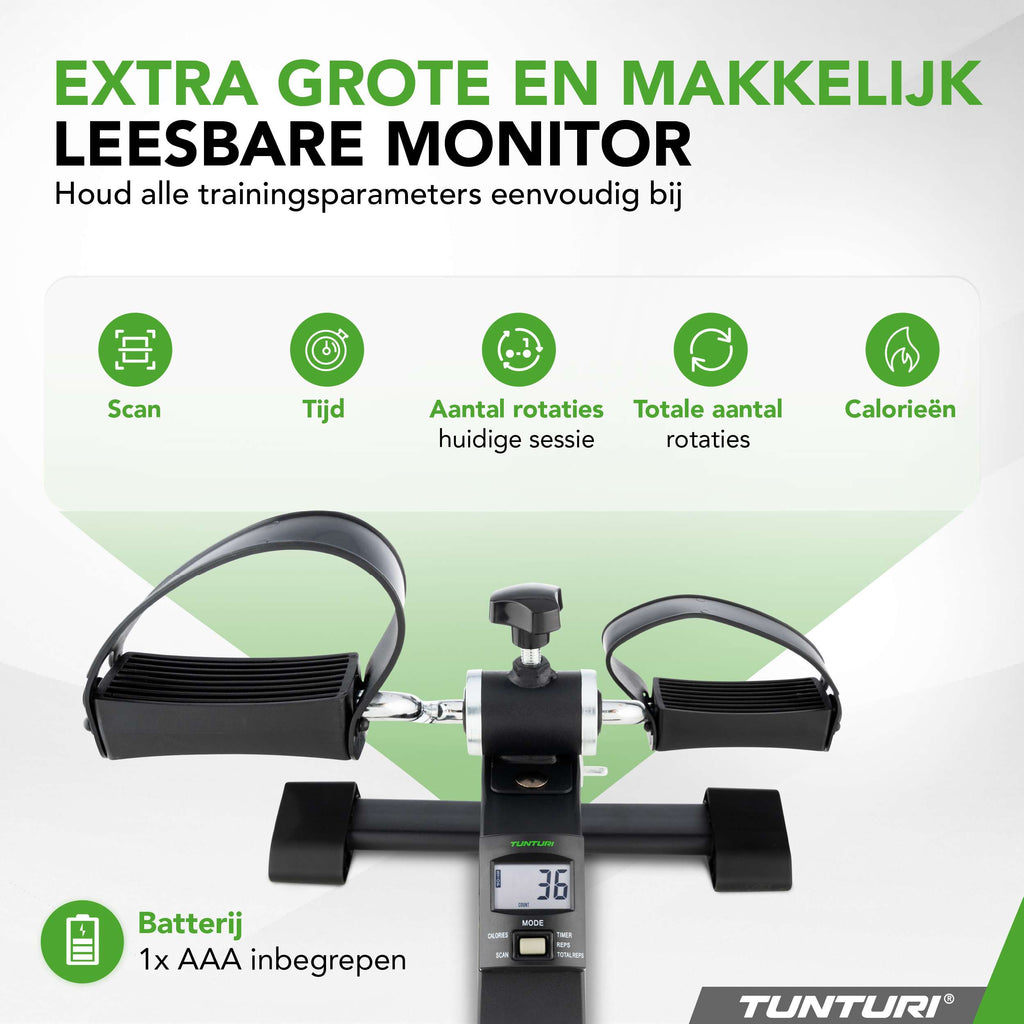 Tunturi Mini Bike Pro - Incl. Display afbeelding 3