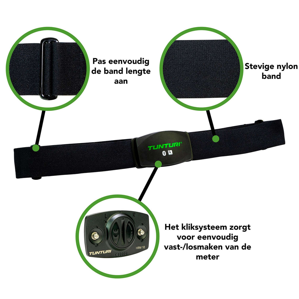 Tunturi Digital Heart Rate Monitor Chest Belt (BT/ANT+) afbeelding 5