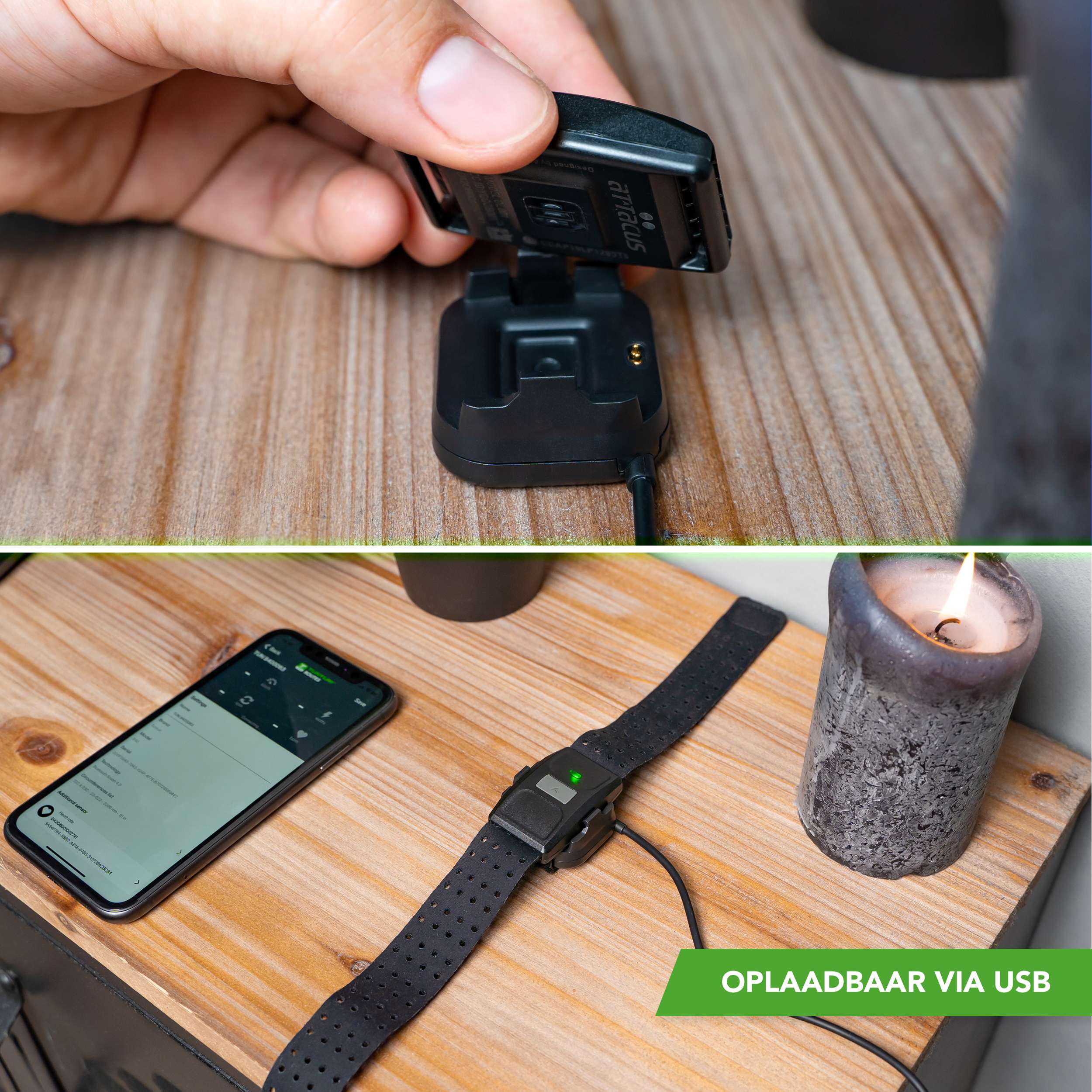 Tunturi Digital Heart Rate Monitor Armband (BT/ANT+) afbeelding 7