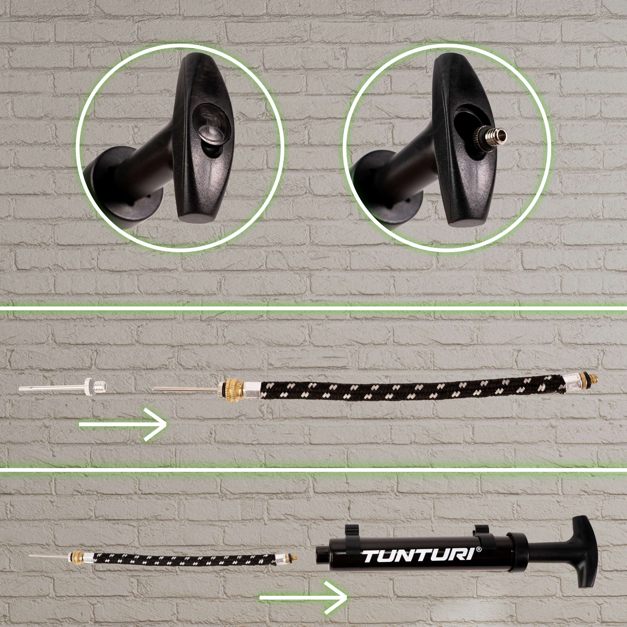 Tunturi Double Action Pump afbeelding 8