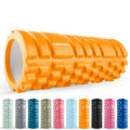 Tunturi Yoga Grid Foam Roller, 33cm, Orange