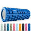 Tunturi Yoga Grid Foam Roller, 33cm, Blue