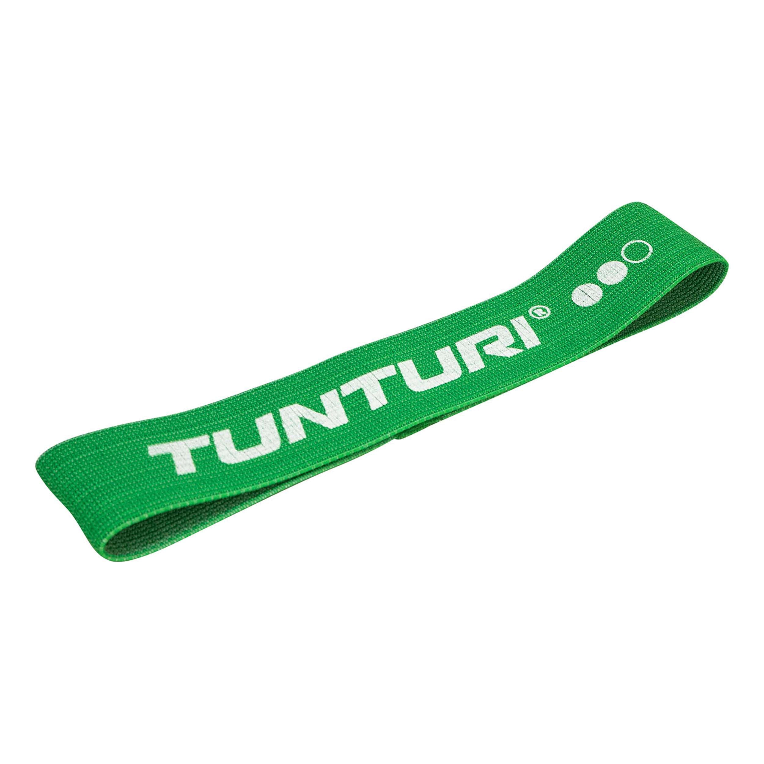 Tunturi Textile Resistance Band, Medium, Green