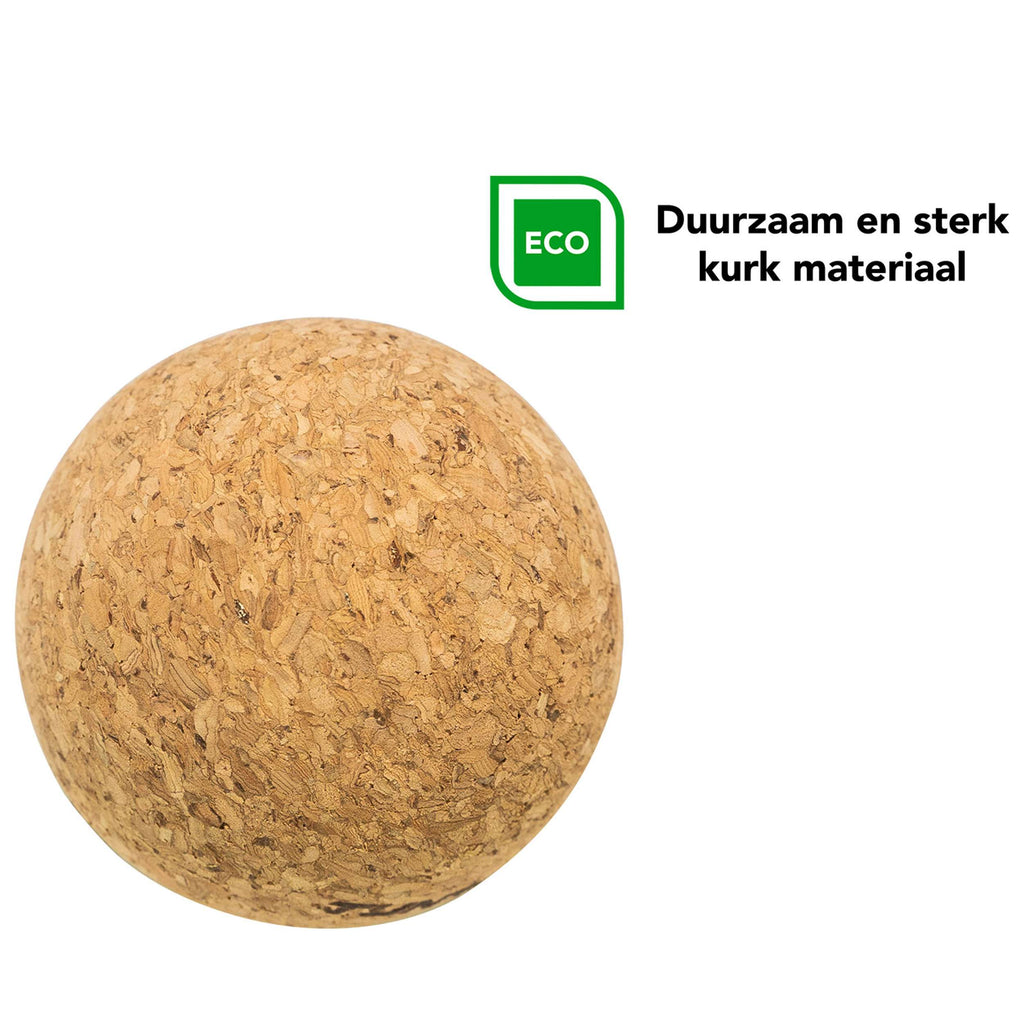 Tunturi Cork Massage Ball Set afbeelding 4
