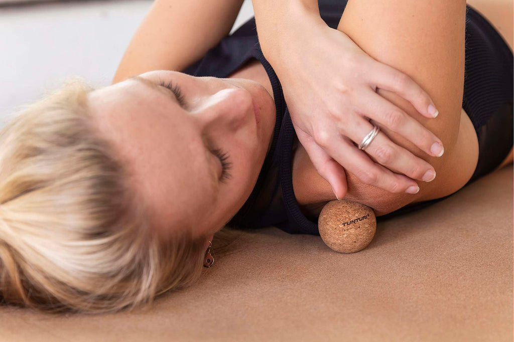 Tunturi Cork Massage Ball Set afbeelding 6
